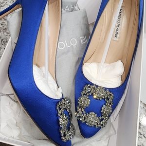 Manolo blahnik hangisi 70mm 38.5